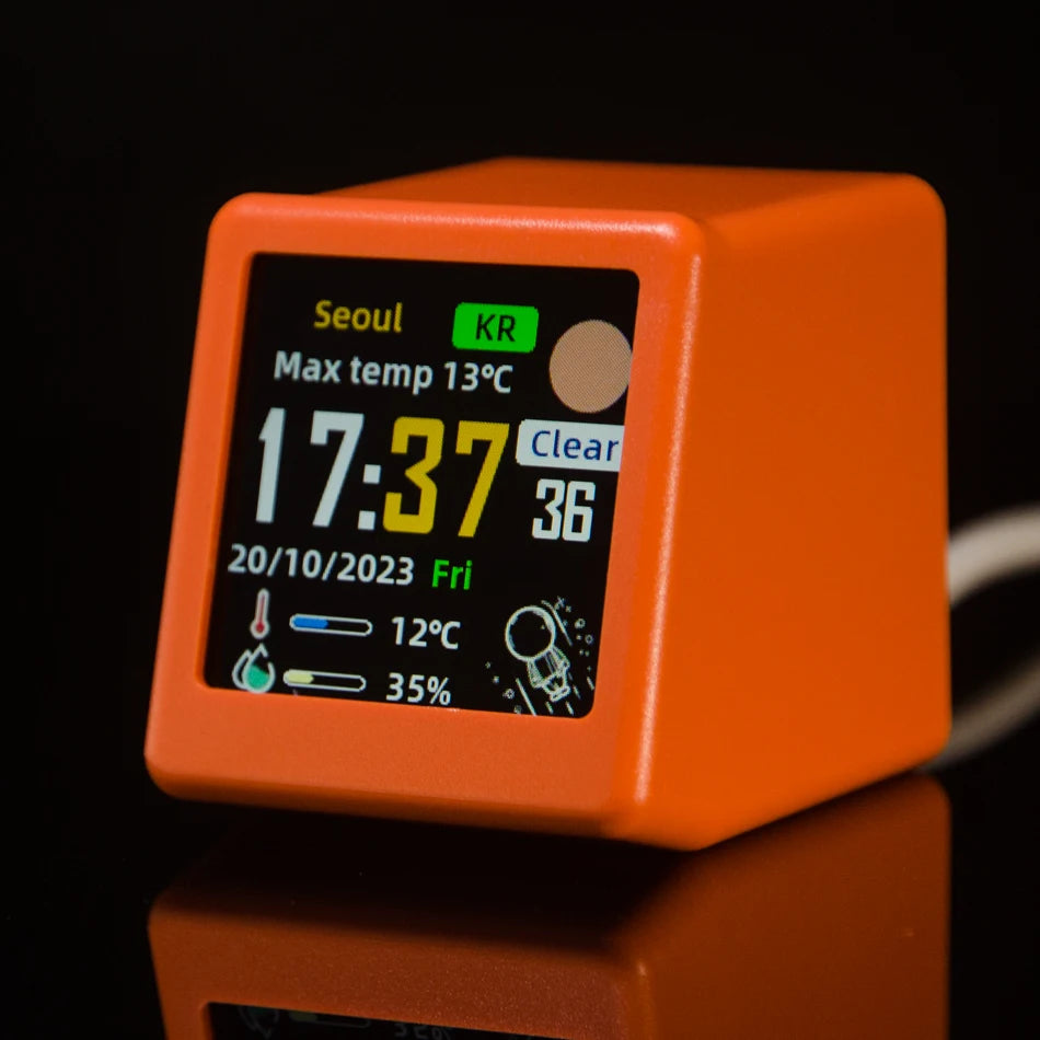 GeekMagic Mini WiFi Smart Weather Clock