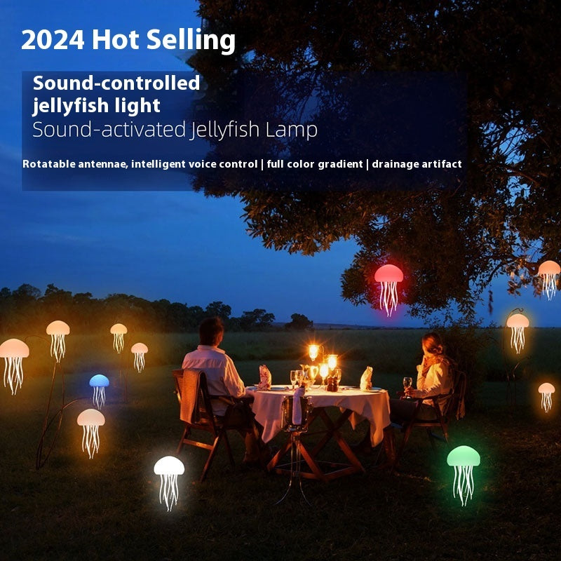 Jellyfish Night Light product specifications poster
