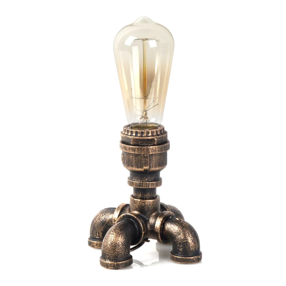 Industrial Pipe Desk Lamp
