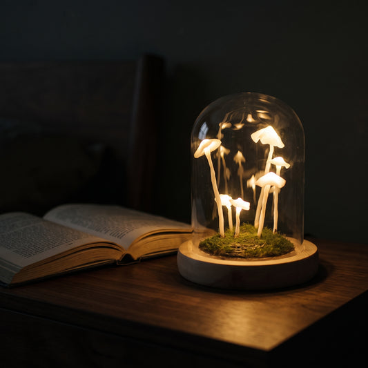 Mushroom Forest Terrarium Night Light