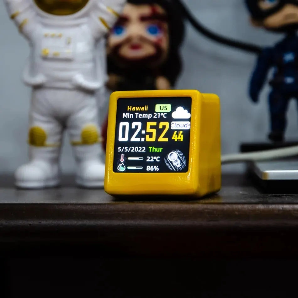 GeekMagic Mini WiFi Smart Weather Clock