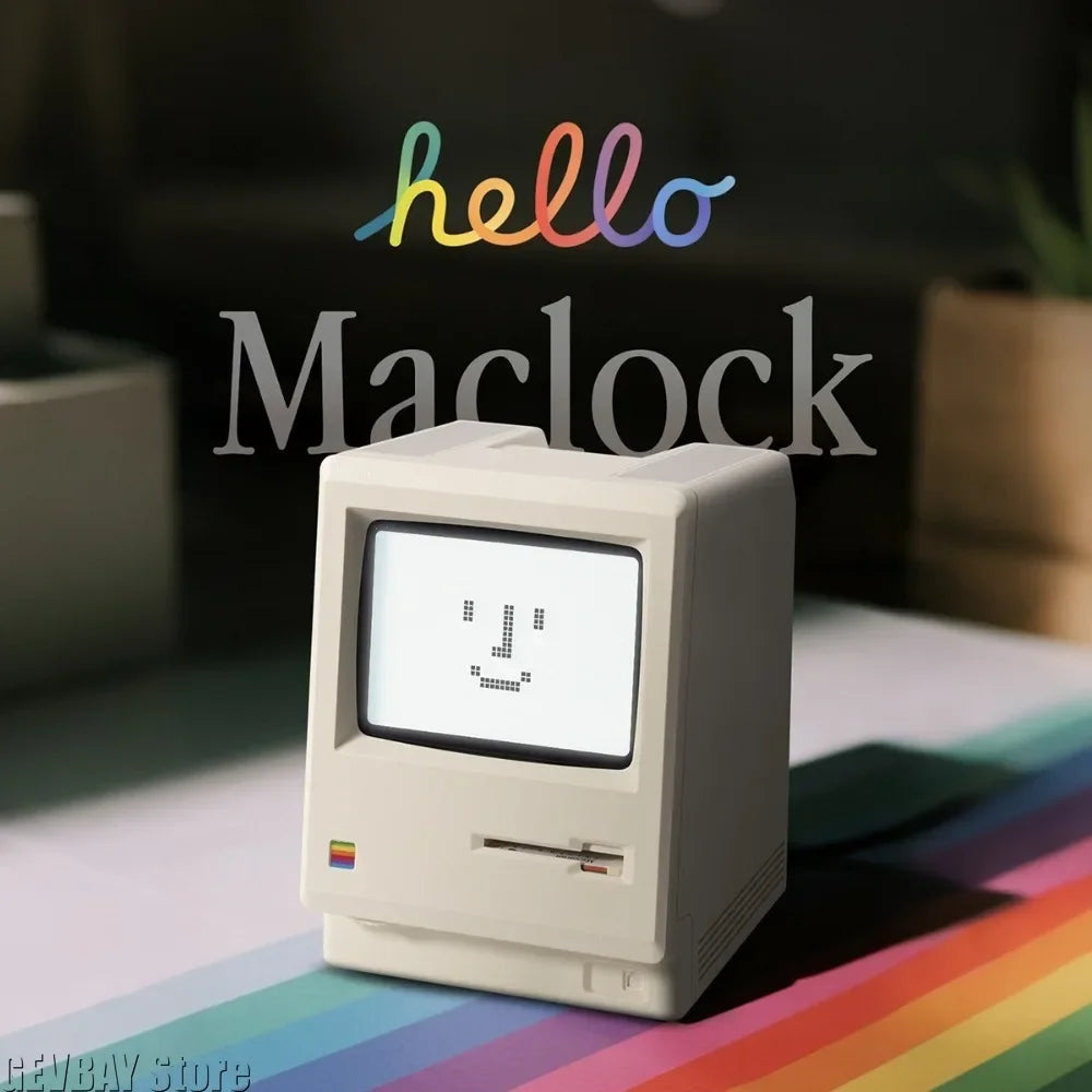 Maclock Retro Keyboard Clock