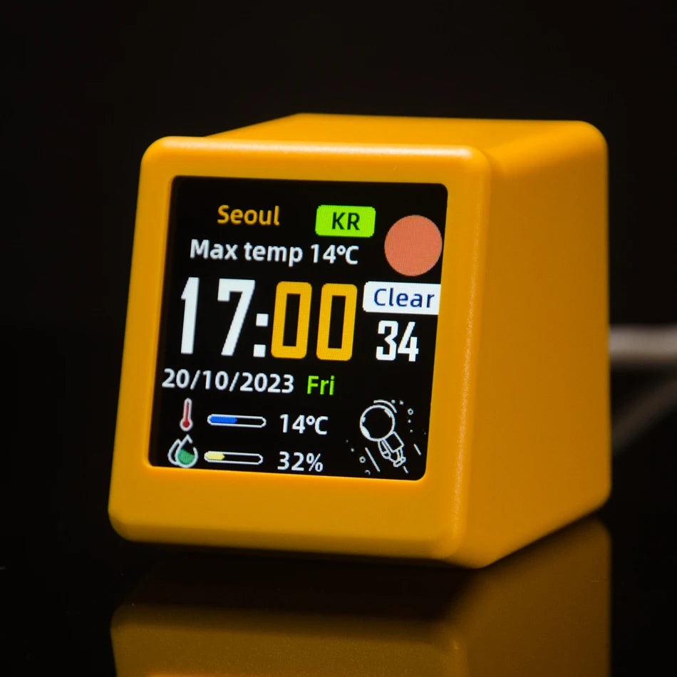 GeekMagic Mini WiFi Smart Weather Clock