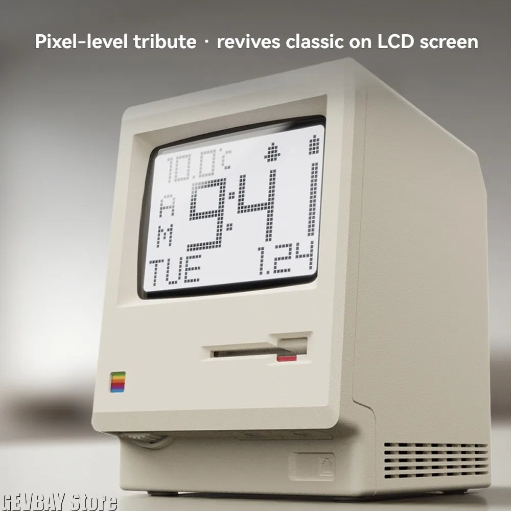 Maclock Retro Keyboard Clock