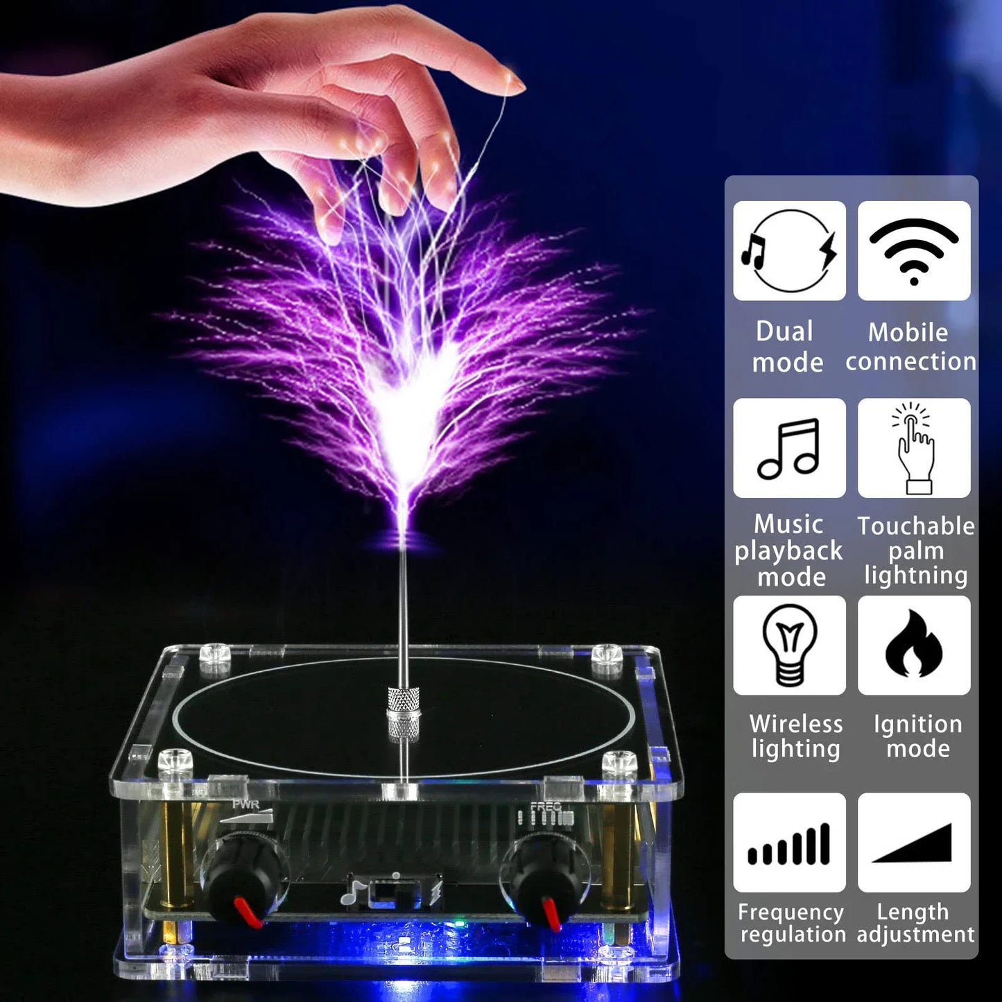 Mini Tesla Coil Plasma Speaker
