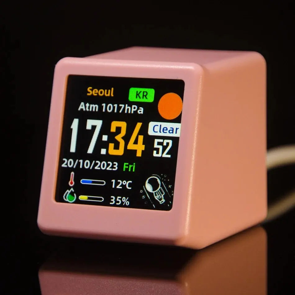 GeekMagic Mini WiFi Smart Weather Clock