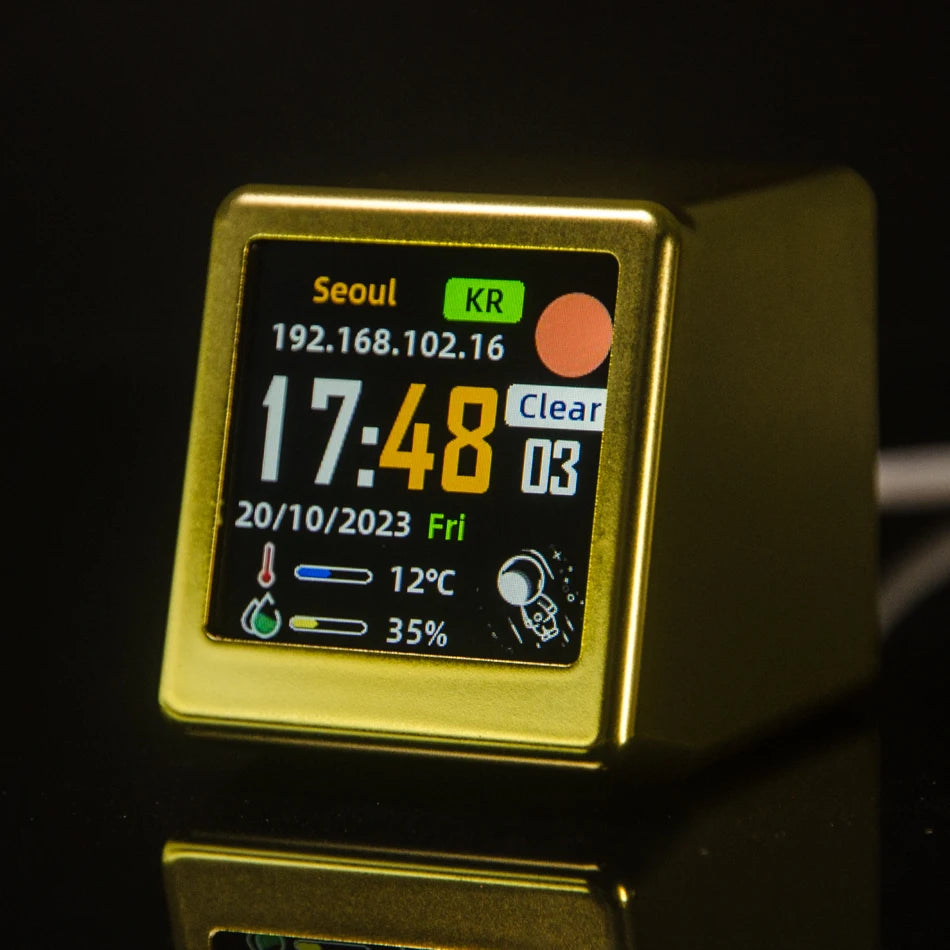 GeekMagic Mini WiFi Smart Weather Clock