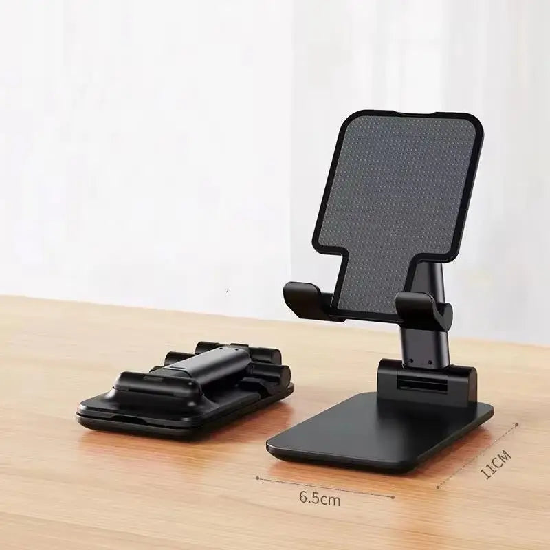 Foldable & Adjustable Mobile Phone Holder Stand – Universal Desk Stand for iPhone, iPad, Xiaomi & Tablets